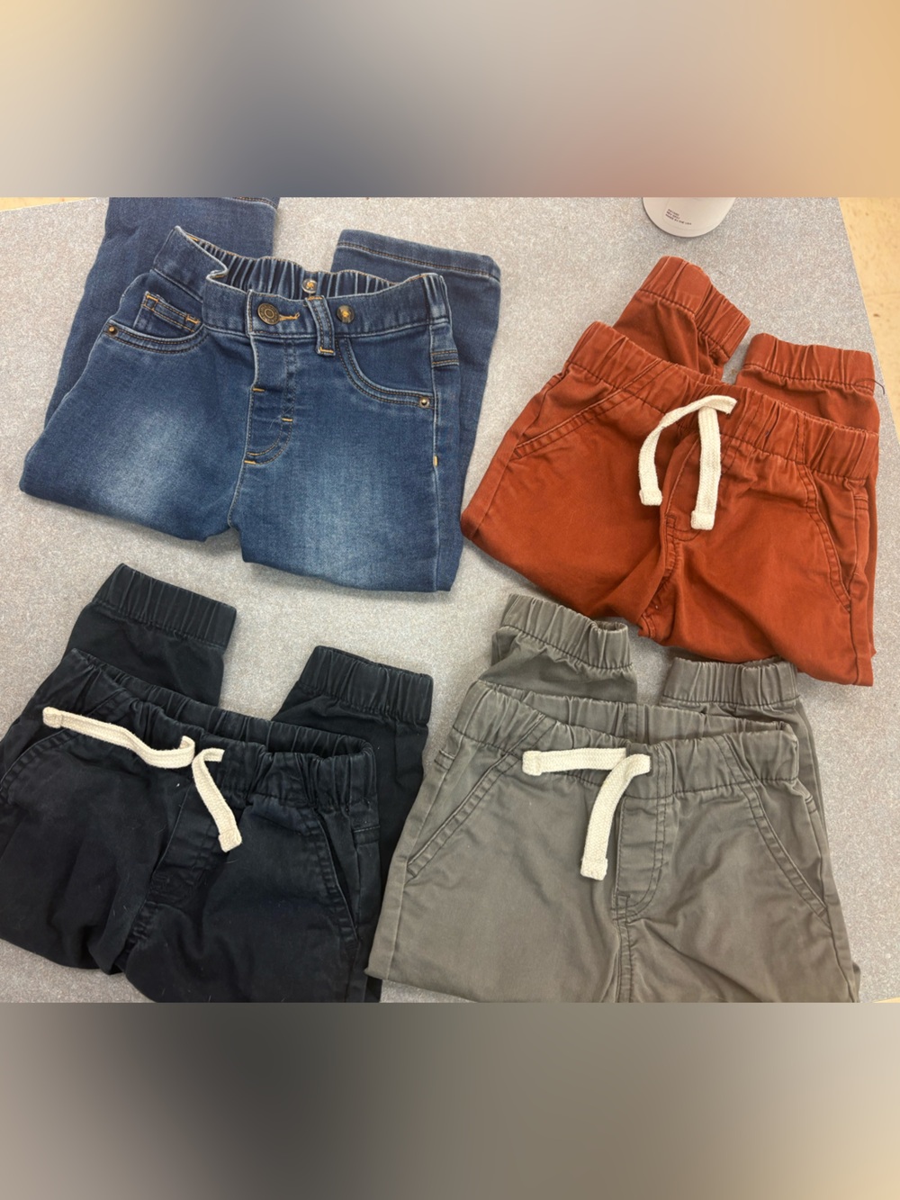 Kids 18m Elastic-Waist Pull-On Shorts - Multi-Color bundle  (7)
